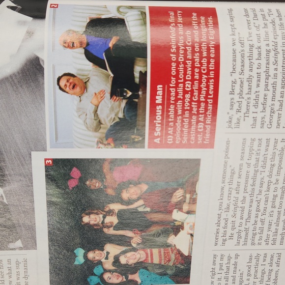 LARRY DAVID ROLLING STONE ISSUE 1136, AUG 4, 2011 The Neurotic Genius of LARRY D - Picture 17 of 17